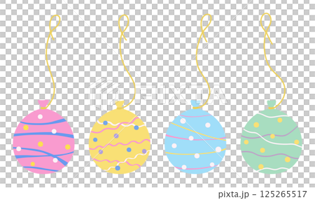 Vector illustration of a summer festival yo-yo. 125265517