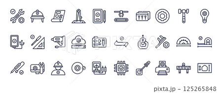 Engineers Collaborating on Innovative Project Design Using Technical Drawings and Digital Tools in Modern Workspace 125265848