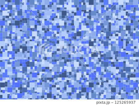 背景 タイル 小さな四角形模様 同系色 125265937