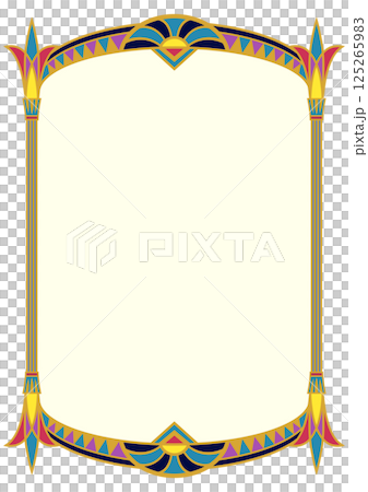 Retro Art Deco Frame 08 (Color) Retro Art Deco Frame 08 (Color) 125265983