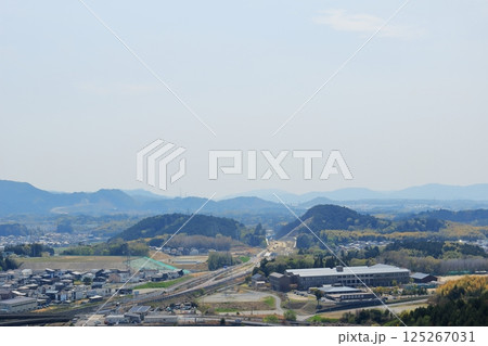 滋賀県　栗東市の道路延伸工事 125267031