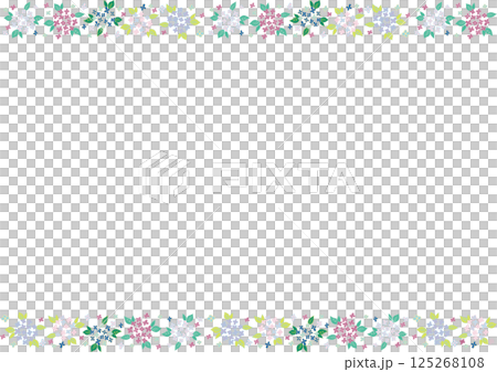 Hydrangea Frame 8 Hydrangea Frame 8 125268108