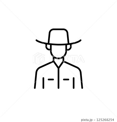 Cowboy icon 125268254