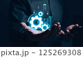Step into the future of business with intelligent automation and a commitment to continuous productivity improvement. 125269308