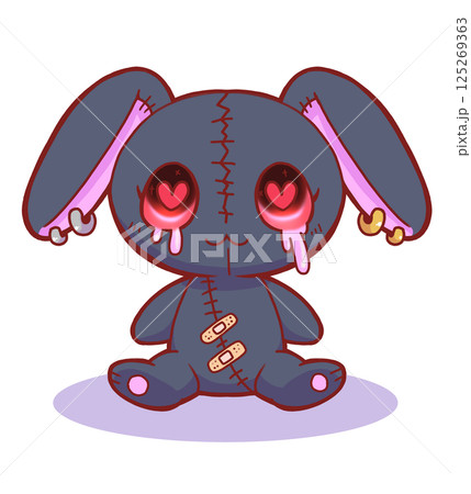 黒い垂れ耳うさぎ 黒い垂れ耳うさぎ 125269363