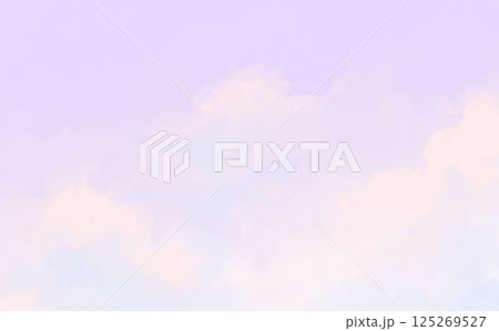 美しい夕暮れの空 背景 美しい夕暮れの空 背景 125269527