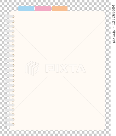 ルーズリーフ 125269604