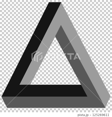 Impossible figures Impossible figures 125269611