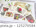 彩り豊かなアンティークポストカード集 125270584
