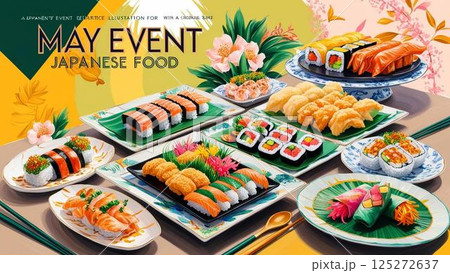 春の行事食　日本 125272637