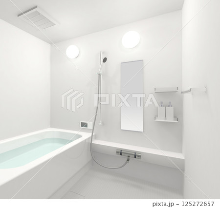 シンプルなバスルーム 125272657