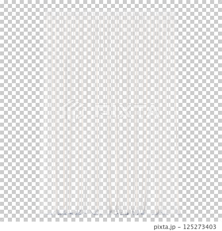 curtain isolated on a transparent background, interior decorations, 3D illustration, cg render 125273403
