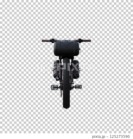 bicycle, isolate on a transparent background, 3d illustration, cg render bicycle, isolate on a transparent background, 3d illustration, cg render 125273590