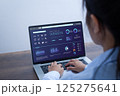 Website admins using SEO tools to get their websites ranked in top search rankings in search engine. AI assistants, user analytics, content creation, and search algorithm improvements. 125275641