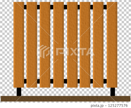 vector, frame, wooden 125277576