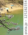 群馬県富岡市　春の大塩ダムで桜を眺める 125282354