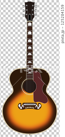 Acoustic Guitar Super Jumbo Sunburst 125284159