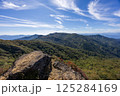 秋の祖母山登山道から見る景色① 125284169