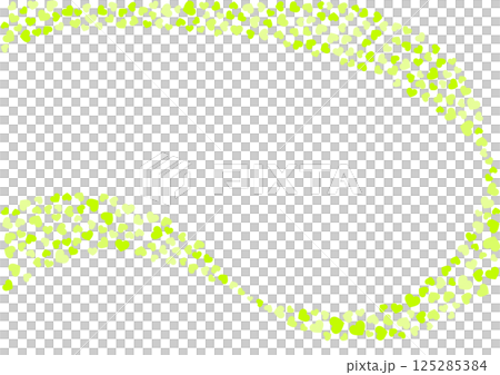 心形圖案背景黃綠色3種顏色心形 心形圖案背景黃綠色3種顏色心形 125285384