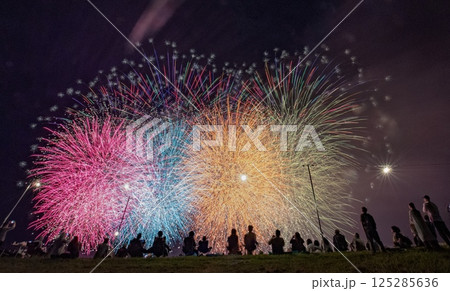 夜空に咲く花火 125285636
