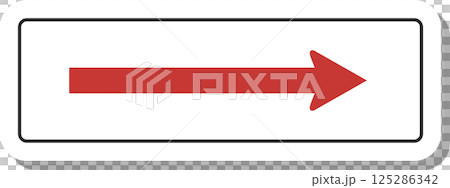 Sticker-style sign illustration - The beginning 125286342