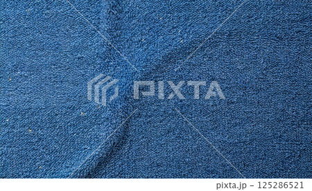 《AI画像》青いタオルの背景素材 125286521