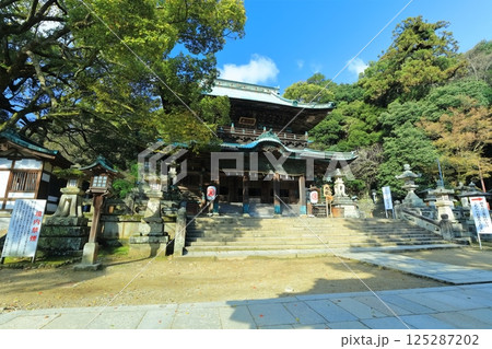 【香川県】春の金刀比羅宮 こんぴらさん(旭社・社殿) 【香川県】春の金刀比羅宮 こんぴらさん(旭社・社殿) 125287202