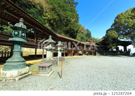 【香川県】春の金刀比羅宮 こんぴらさん(御本宮拝殿・南渡殿) 【香川県】春の金刀比羅宮 こんぴらさん(御本宮拝殿・南渡殿) 125287204