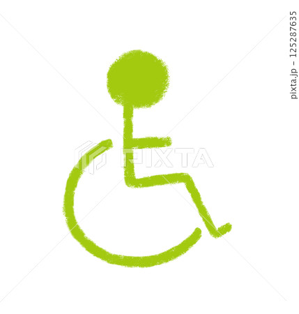 多目的トイレマーク　クレヨンタッチ 125287635