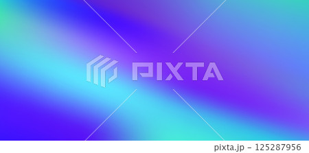 Trendy abstract rainbow blurred background. Smooth watercolor vector illustration for web, template, posters, card, banner. Pastel colors gradient mesh pattern 125287956