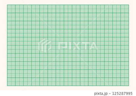 Millimeter graph paper grid. Abstract squared background. Geometric pattern for school, technical engineering line scale measurement. Lined blank for education isolated on transparent background 125287995