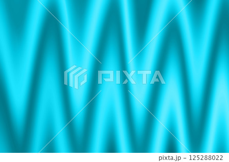 Silk blue background. Abstract vector pattern with copy space. Liquid wave texture, smooth drapery wallpaper. Wedding fabric, satin. Wavy design for banner, card, postcard, backdrop 125288022