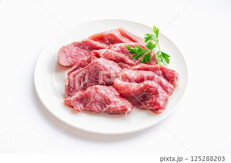 豚モモ肉　赤身 125288203