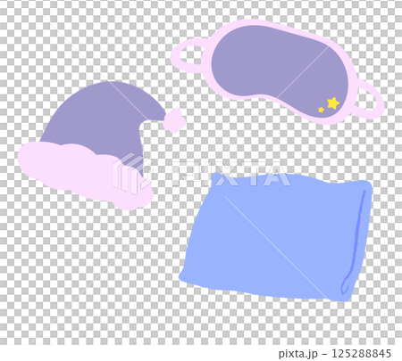 睡眠アイテム　帽子、枕、アイマスク 125288845