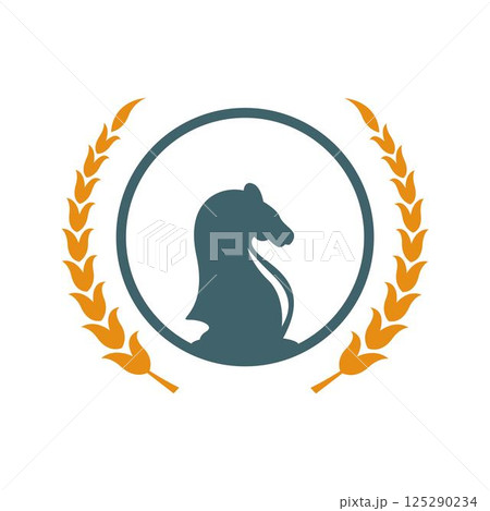 Chess piece logo design Chess piece logo design 125290234