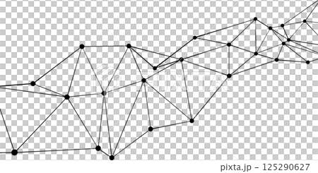 Simple network pattern vector material 125290627