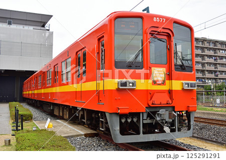 大宮鉄道博物館　8000系　8500型　8577編成　2両編成ワンマン車両リバイバルカラー 125291291