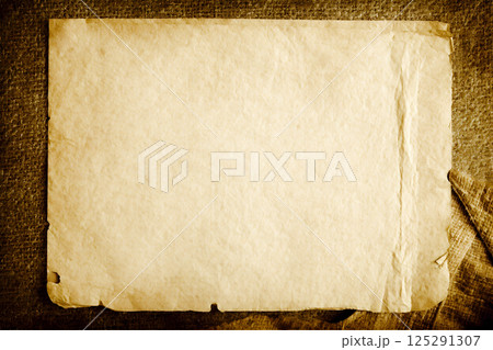 Old Paper Texture On Grunge Background 125291307
