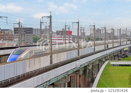 北陸新幹線 熊谷-大宮 JR西日本 W7系 W24編成(白山) かがやき つるぎ はくたか 北陸新幹線 熊谷-大宮 JR西日本 W7系 W24編成(白山) かがやき つるぎ はくたか 125291438