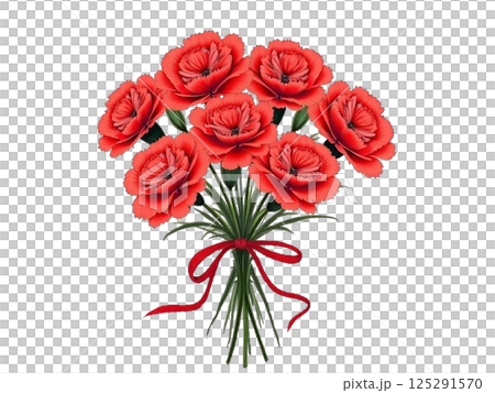 母親節紅色康乃馨花束 母親節紅色康乃馨花束 125291570