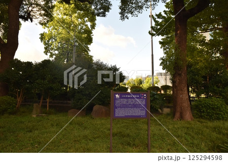 夏の夕暮れの日比谷公園　東京 125294598