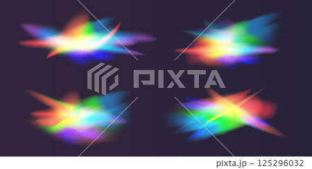 Experience Abstract Colorful Light Effects manifested through Vibrant Patterns that captivate the imagination 125296032