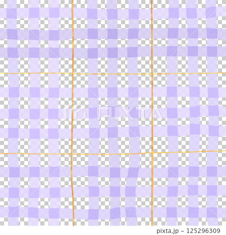 Gold Purple Plaid Tartan Gingham Check Hand Drawn Background Pattern Overlay Gold Purple Plaid Tartan Gingham Check Hand Drawn Background Pattern Overlay 125296309