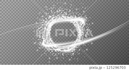 Glowing Sparkling Circle Effect An enchanting visual concept that captivates with its vibrant and dynamic design Glowing Sparkling Circle Effect An enchanting visual concept that captivates with its vibrant and dynamic design 125296703