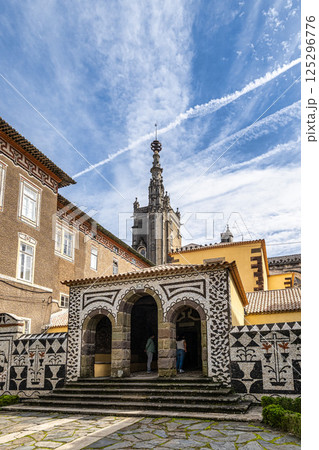 Bussaco Palace Hotel, located in the Bussaco National Forest at Luso, Portugal 125296776