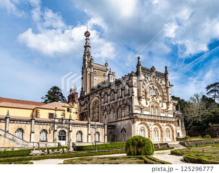 Bussaco Palace Hotel, located in the Bussaco National Forest at Luso, Portugal Bussaco Palace Hotel, located in the Bussaco National Forest at Luso, Portugal 125296777