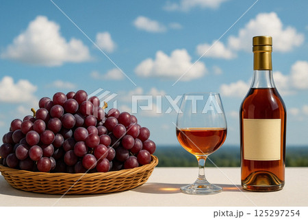 ブドウとブランデー ブドウとブランデー 125297254