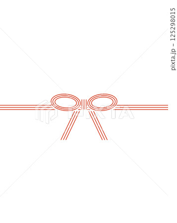 結び目とコピースペース 125298015