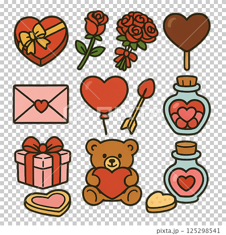 Valentine's Day set Valentine's Day set 125298541