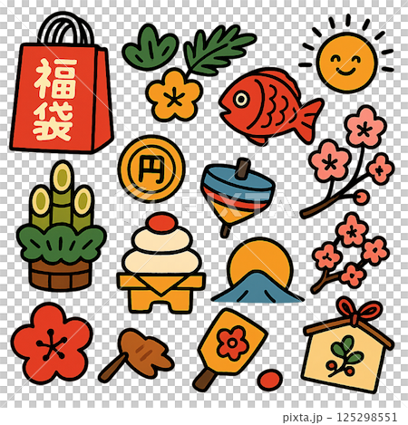 新年材料 125298551